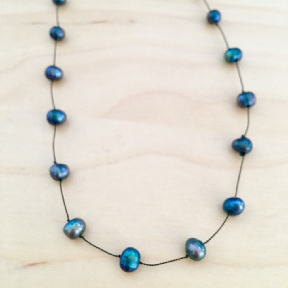 iridescent Pearl necklace